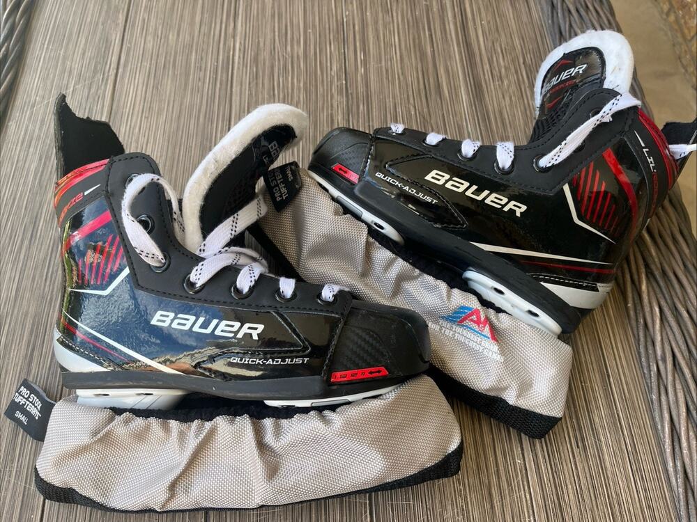 Bauer Lil Rookie Adjustable Hockey Skates Youth Size 11-13, 1